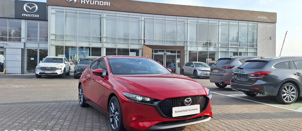 Mazda 3 cena 122800 przebieg: 11000, rok produkcji 2022 z Wojnicz małe 631